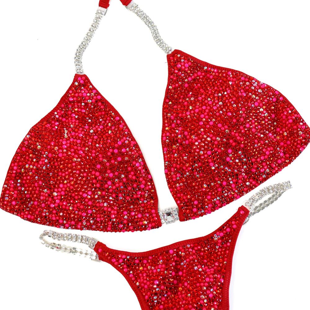 Neon Red Radiance. Extra Large/Pro with Modest Rise.